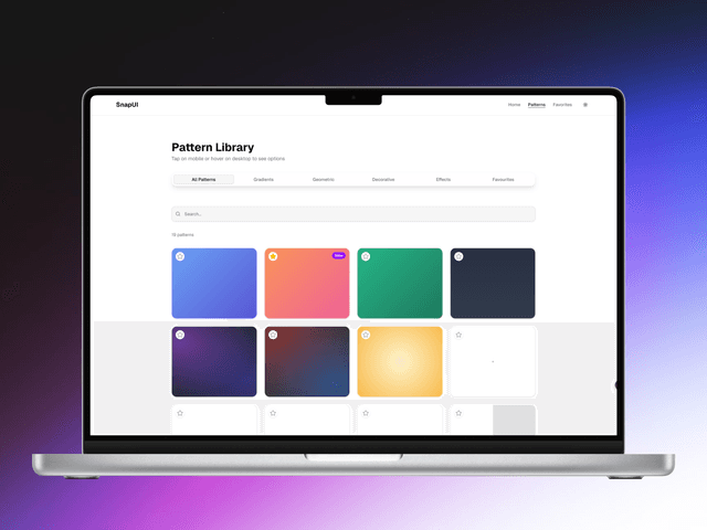 Snap UI